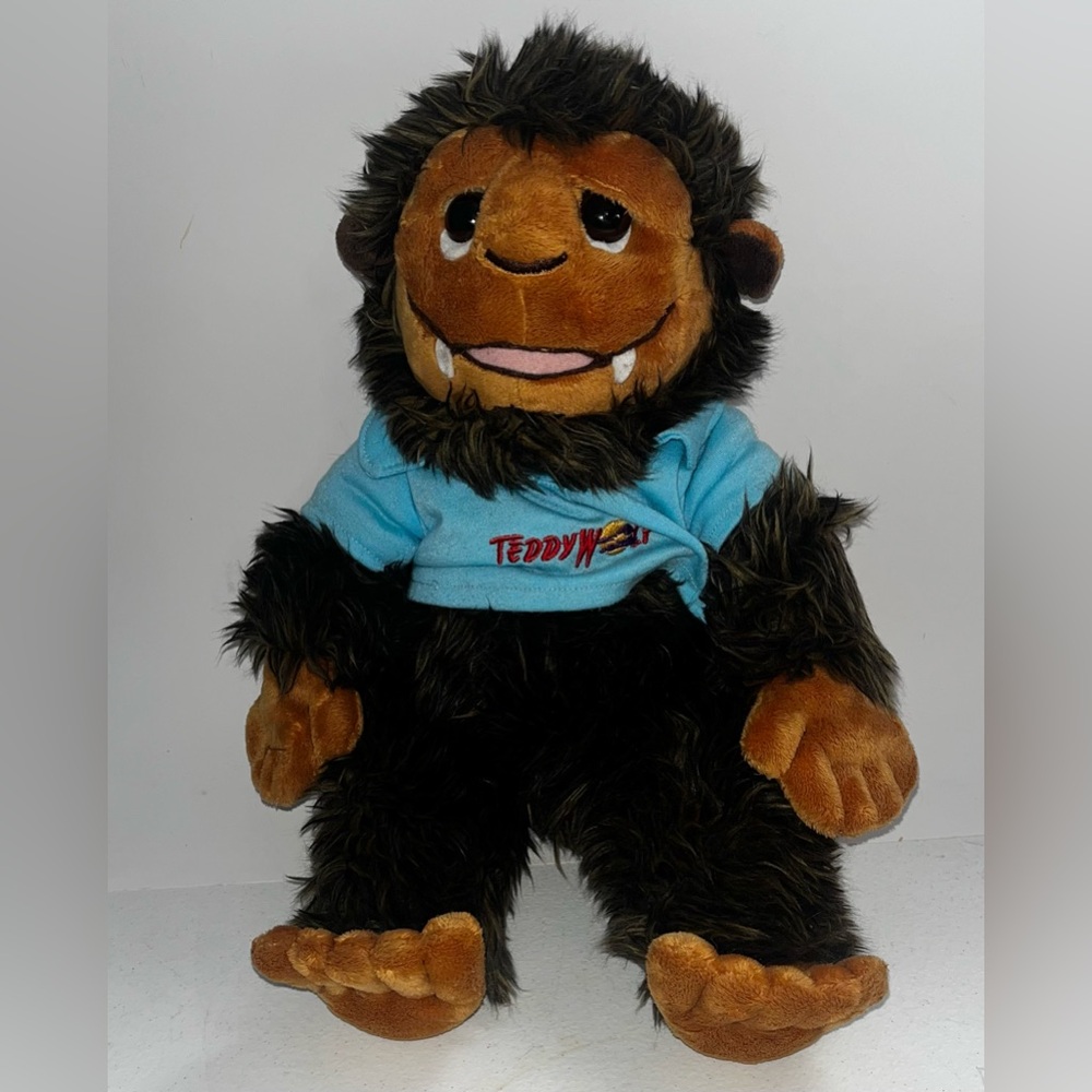 Vintage Harvest Moon Teddy Wolf Plush 16”‎